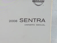 2008 Nissan Sentra Owners Manual Book Guide P/N:OM8E-0B16U0 OEM Used Auto Parts - Oemusedautoparts1.com