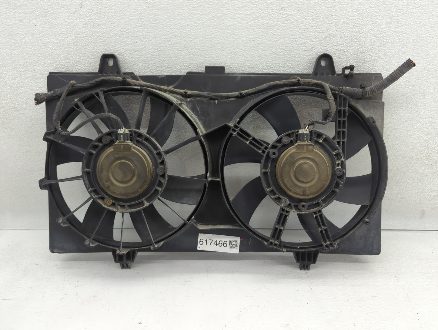 2007-2012 Nissan Sentra Left Radiator Fan Motor Assembly - Oemusedautoparts1.com