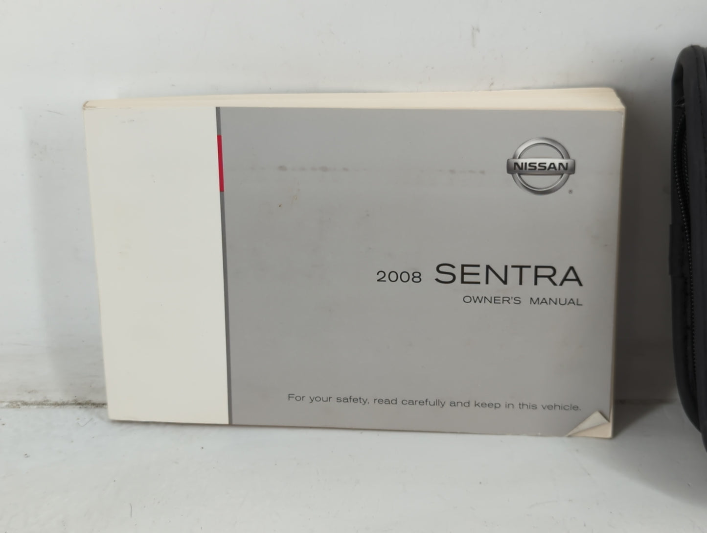 2008 Nissan Sentra Owners Manual Book Guide P/N:OM8E-0B16U1 OEM Used Auto Parts - Oemusedautoparts1.com