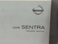 2008 Nissan Sentra Owners Manual Book Guide P/N:OM8E-0B16U1 OEM Used Auto Parts - Oemusedautoparts1.com