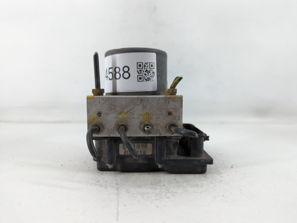 2007-2010 Nissan Sentra Anti-Lock Brake ABS Pump Module Actuator OEM P/N:47660 ET00A 0 265 231 621 01 Fits OEM Used Auto Par