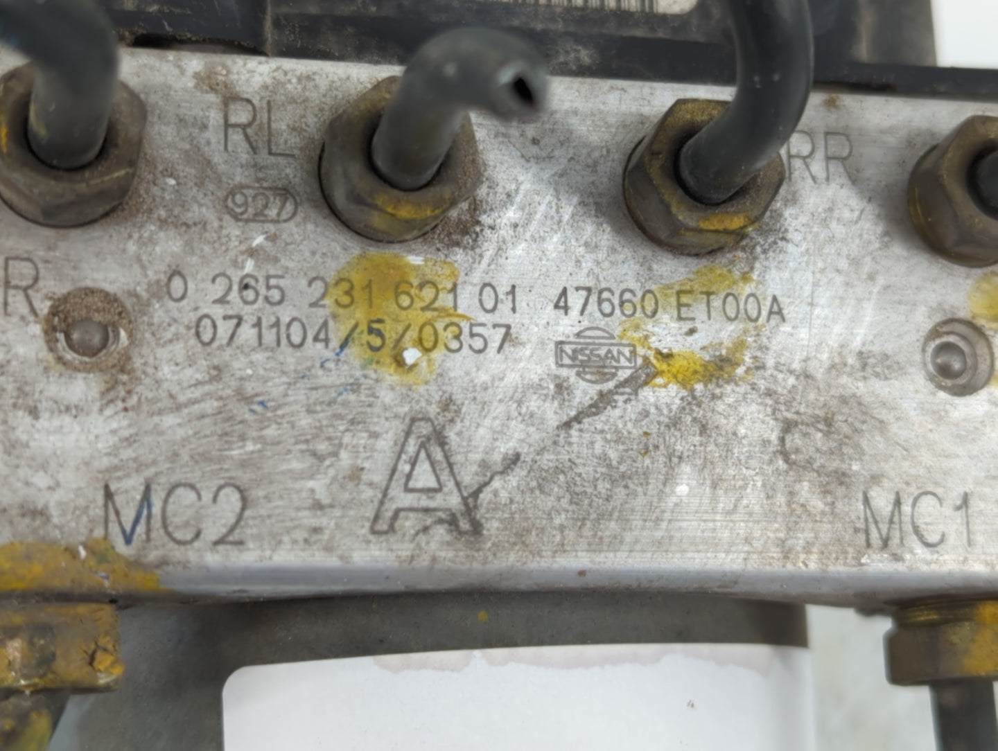 2007-2010 Nissan Sentra ABS Pump Control Module Replacement P/N:47660 ET00A 0 265 231 621 01 Fits Fits 2007 2008 2009 2010 O