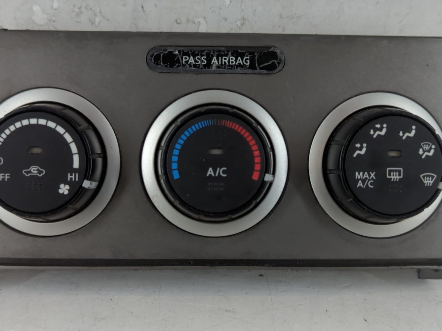 2007-2009 Nissan Sentra Climate Control Module Temperature AC/Heater Replacement Fits Fits 2007 2008 2009 OEM Used Auto Part