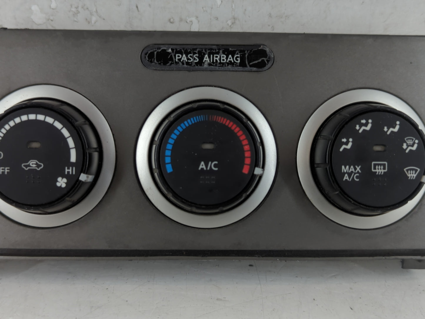 2007-2009 Nissan Sentra Climate Control Module Temperature AC/Heater Replacement Fits Fits 2007 2008 2009 OEM Used Auto Part