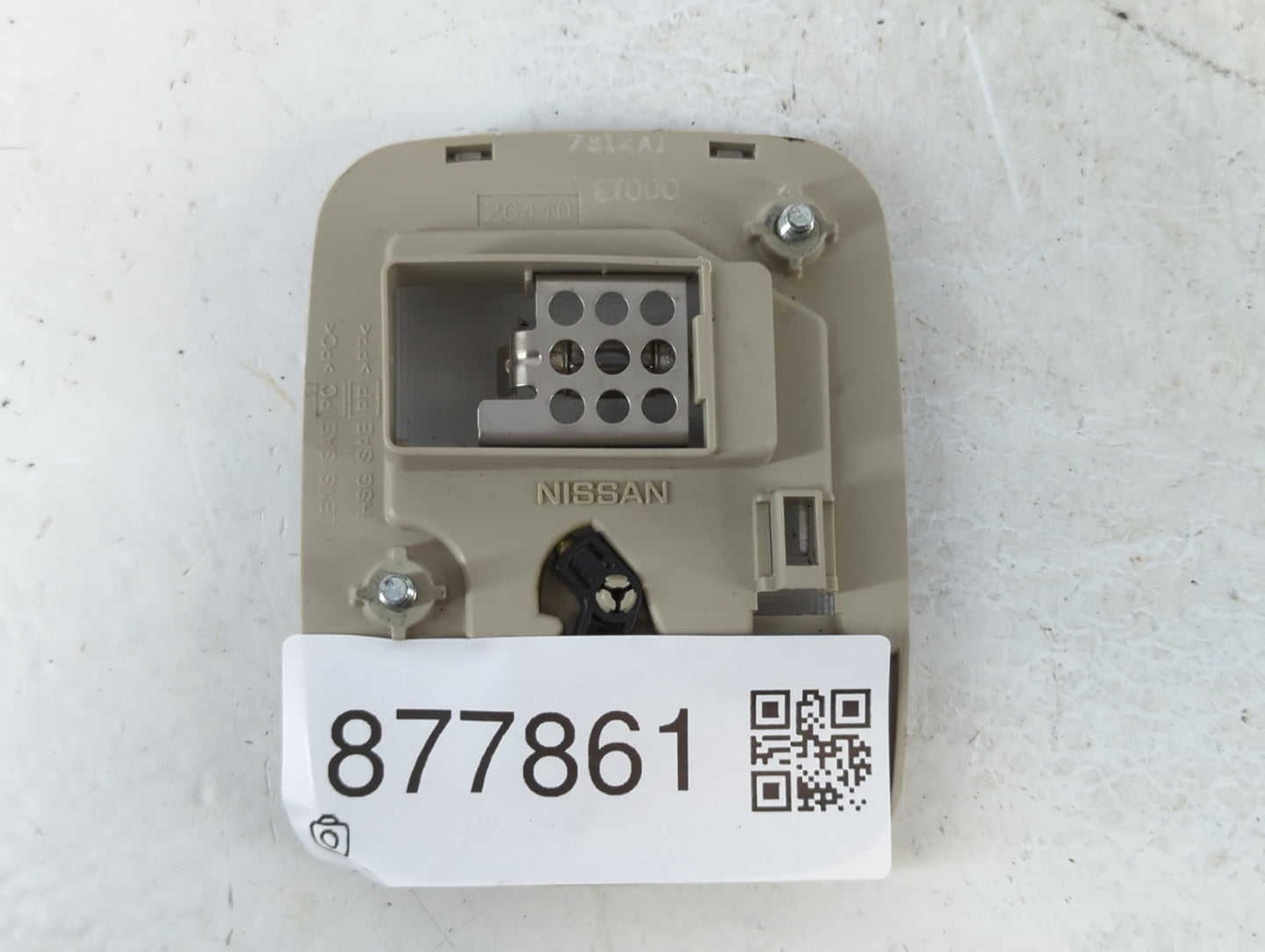 2008-2010 Nissan Sentra Overhead Roof Console Interior Dome Light - Oemusedautoparts1.com