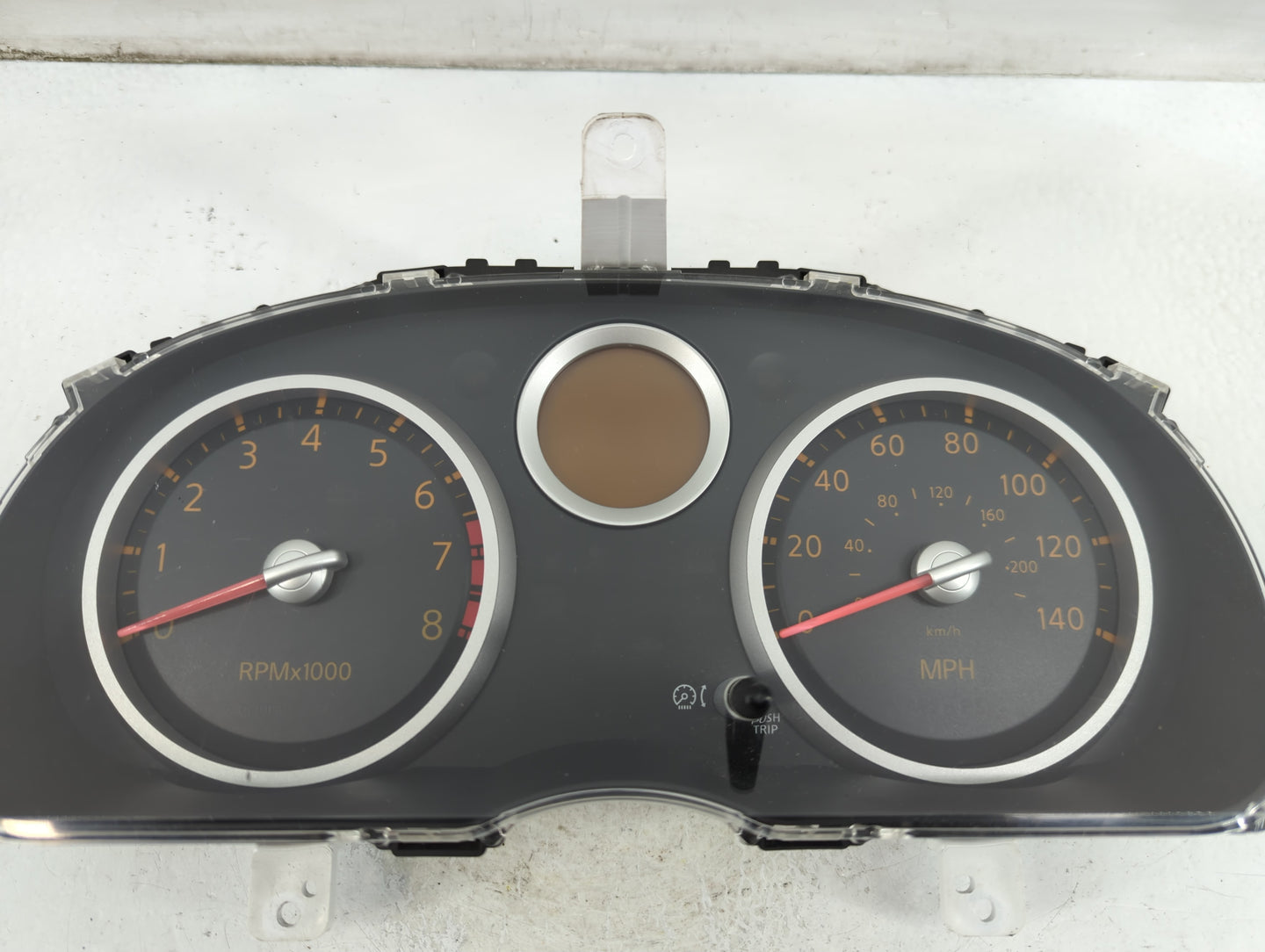 2008 Nissan Sentra Instrument Cluster Speedometer Gauges P/N:24810ZE82C Fits OEM Used Auto Parts - Oemusedautoparts1.com