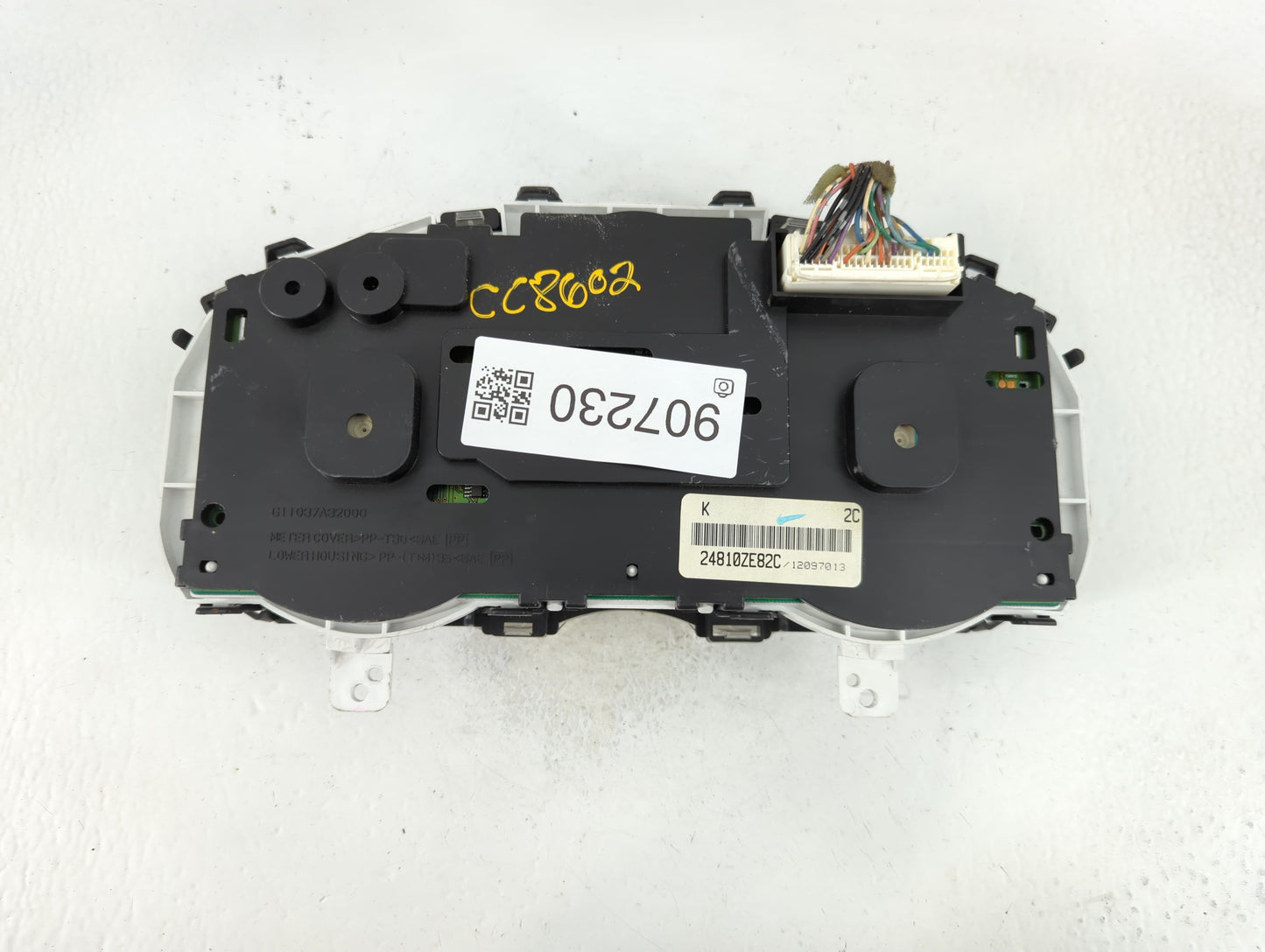 2008 Nissan Sentra Instrument Cluster Speedometer Gauges P/N:24810ZE82C Fits OEM Used Auto Parts - Oemusedautoparts1.com