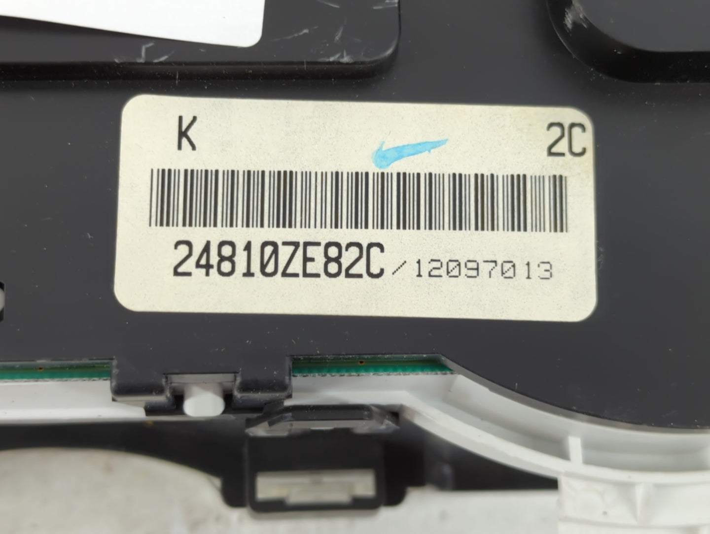 2008 Nissan Sentra Instrument Cluster Speedometer Gauges P/N:24810ZE82C Fits OEM Used Auto Parts - Oemusedautoparts1.com
