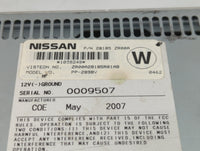 2008 Nissan Titan Radio AM FM Cd Player Receiver Replacement P/N:28185 ZR00A Fits OEM Used Auto Parts - Oemusedautoparts1.co