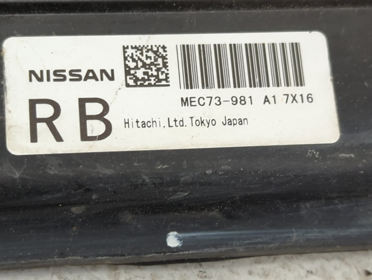 2008 Nissan Titan PCM Engine Control Computer ECU ECM PCU OEM P/N:MEC73-981 Fits OEM Used Auto Parts - Oemusedautoparts1.com