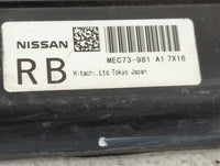 2008 Nissan Titan PCM Engine Control Computer ECU ECM PCU OEM P/N:MEC73-981 Fits OEM Used Auto Parts - Oemusedautoparts1.com