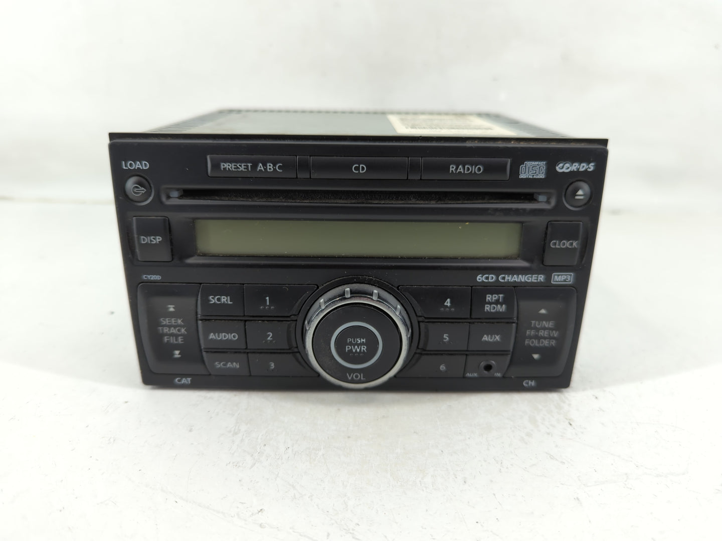 2007-2009 Nissan Versa Radio AM FM Cd Player Receiver Replacement P/N:28185 EM31C Fits Fits 2007 2008 2009 OEM Used Auto Par