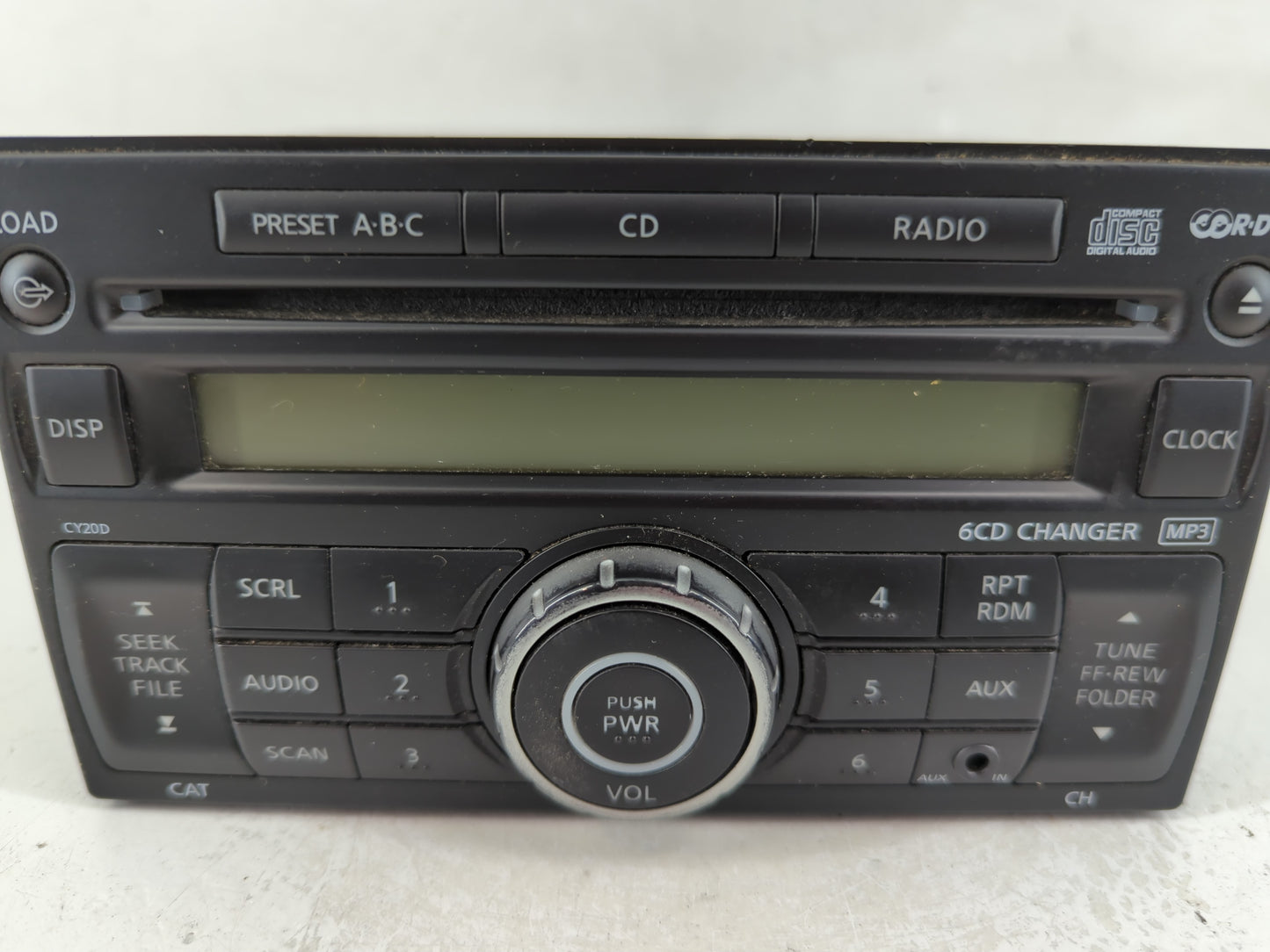 2007-2009 Nissan Versa Radio AM FM Cd Player Receiver Replacement P/N:28185 EM31C Fits Fits 2007 2008 2009 OEM Used Auto Par