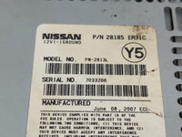 2007-2009 Nissan Versa Radio AM FM Cd Player Receiver Replacement P/N:28185 EM31C Fits Fits 2007 2008 2009 OEM Used Auto Par
