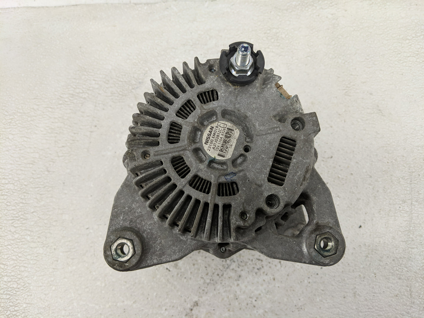 2007-2008 Nissan Versa Alternator Replacement Generator Charging Assembly Engine OEM P/N:A2TJ0281ZC 23100 EM01B Fits OEM Use