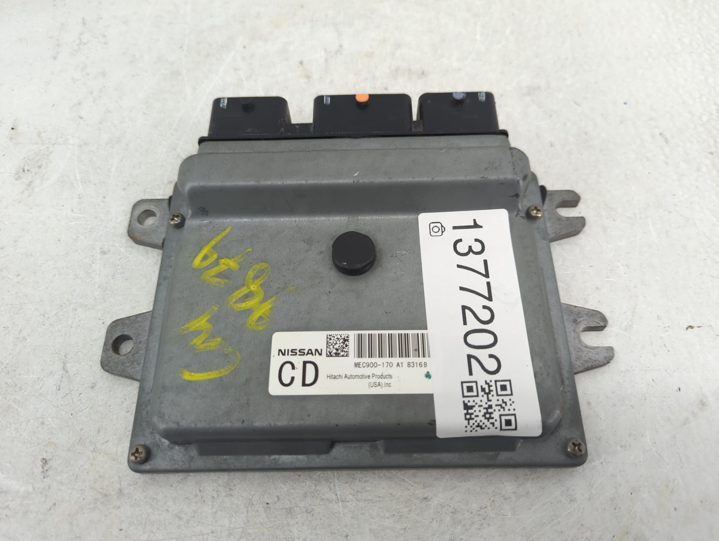 2008 Nissan Versa PCM Engine Control Computer ECU ECM PCU OEM P/N:MEC900-170 Fits OEM Used Auto Parts - Oemusedautoparts1.co