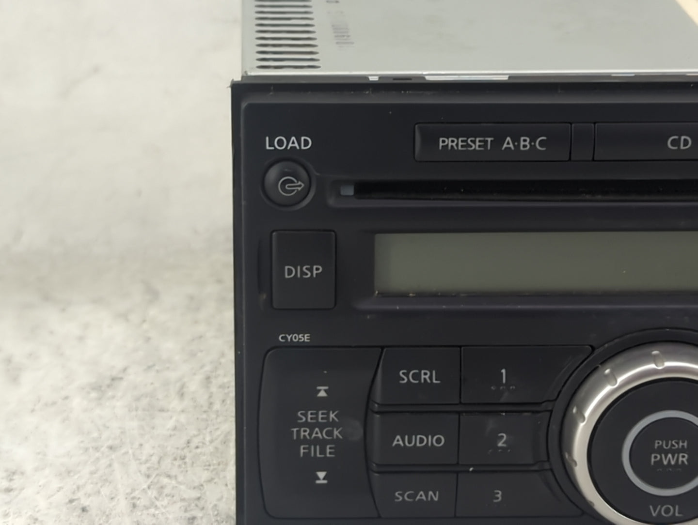 2007-2009 Nissan Versa Radio AM FM Cd Player Receiver Replacement P/N:28185 EM33A PN-2813L Fits Fits 2007 2008 2009 OEM Used