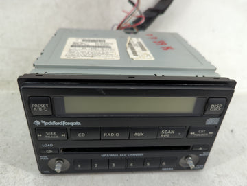 2008 Nissan Xterra Radio AM FM Cd Player Receiver Replacement P/N:28185 ZS15A OEM Used Auto Parts - Oemusedautoparts1.com