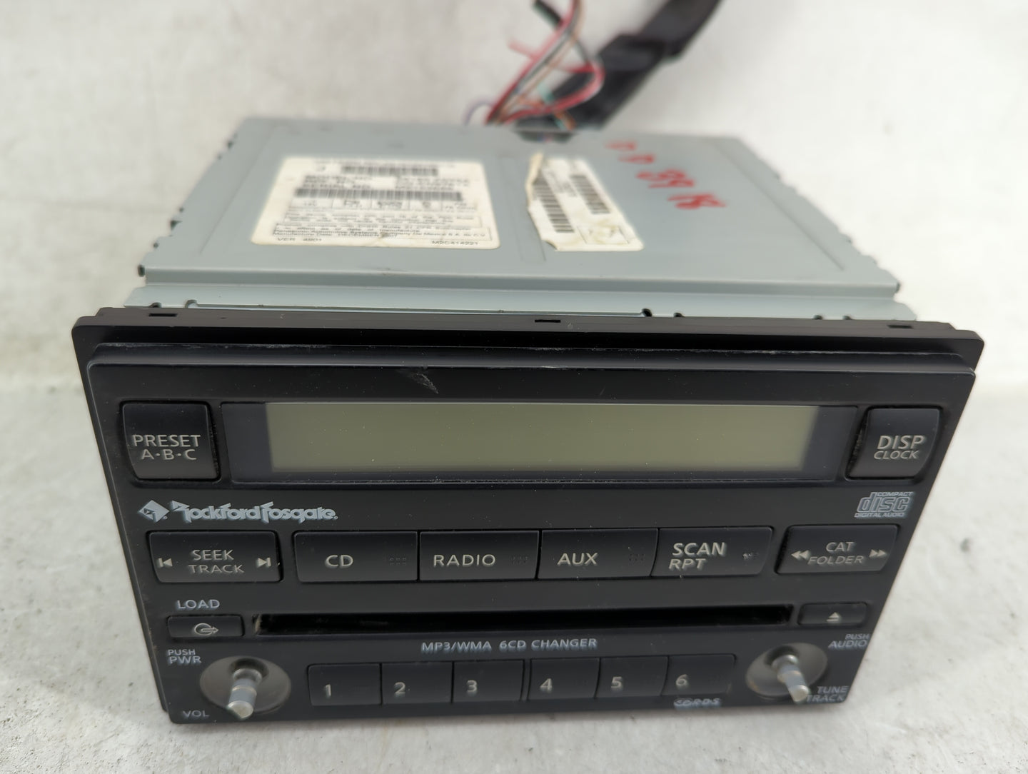 2008 Nissan Xterra Radio AM FM Cd Player Receiver Replacement P/N:28185 ZS15A Fits OEM Used Auto Parts - Oemusedautoparts1.c