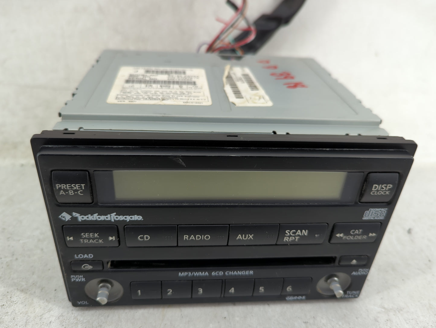 2008 Nissan Xterra Radio AM FM Cd Player Receiver Replacement P/N:28185 ZS15A Fits OEM Used Auto Parts - Oemusedautoparts1.c
