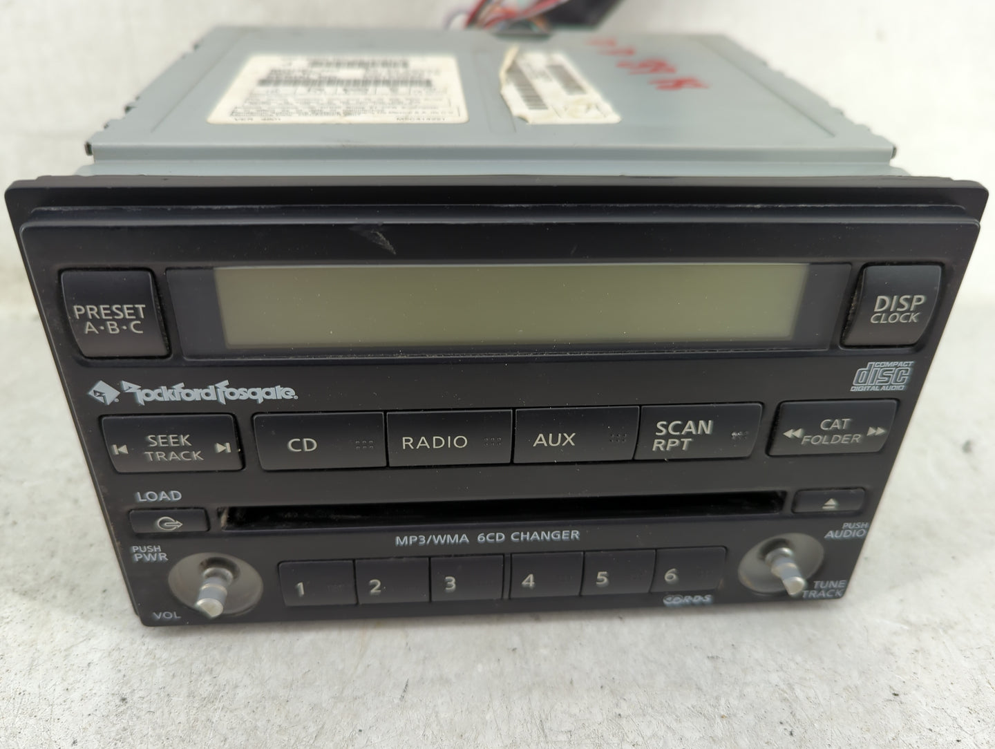 2008 Nissan Xterra Radio AM FM Cd Player Receiver Replacement P/N:28185 ZS15A Fits OEM Used Auto Parts - Oemusedautoparts1.c
