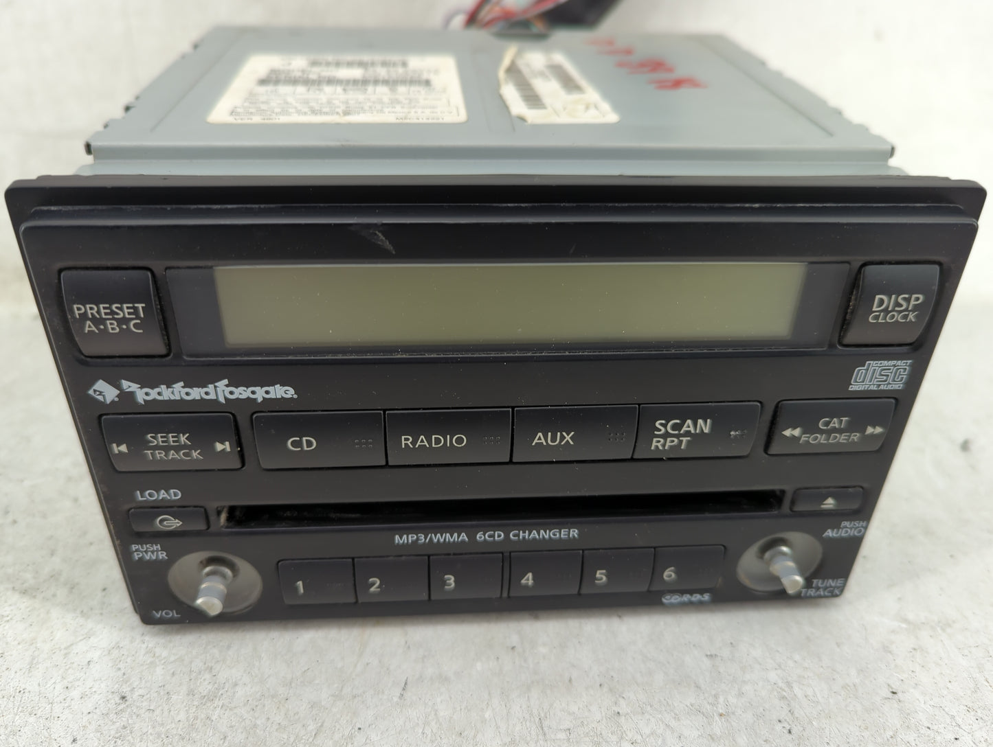 2008 Nissan Xterra Radio AM FM Cd Player Receiver Replacement P/N:28185 ZS15A Fits OEM Used Auto Parts - Oemusedautoparts1.c