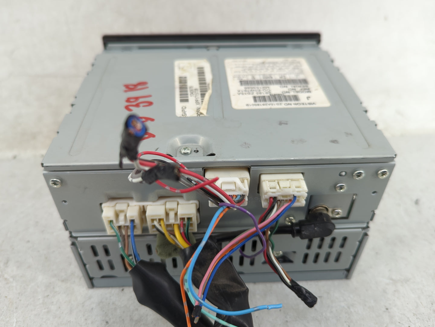 2008 Nissan Xterra Radio AM FM Cd Player Receiver Replacement P/N:28185 ZS15A Fits OEM Used Auto Parts - Oemusedautoparts1.c