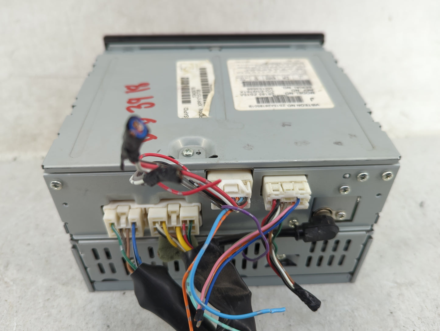 2008 Nissan Xterra Radio AM FM Cd Player Receiver Replacement P/N:28185 ZS15A Fits OEM Used Auto Parts - Oemusedautoparts1.c