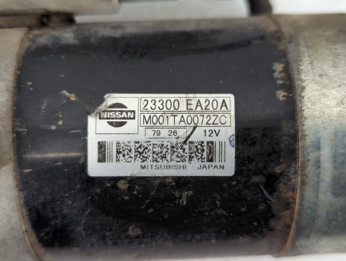 2005-2015 Nissan Xterra Car Starter Motor Solenoid OEM P/N:M001TA0072ZC 23300 EA20A Fits OEM Used Auto Parts - Oemusedautopa