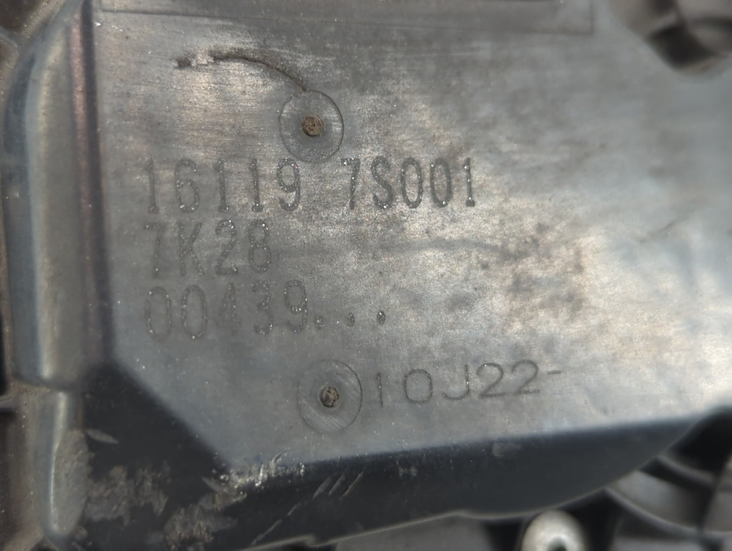 2005-2012 Nissan Xterra Throttle Body P/N:16119 7S001 Fits Fits 2005 2006 2007 2008 2009 2010 2011 2012 2013 2014 OEM Used A