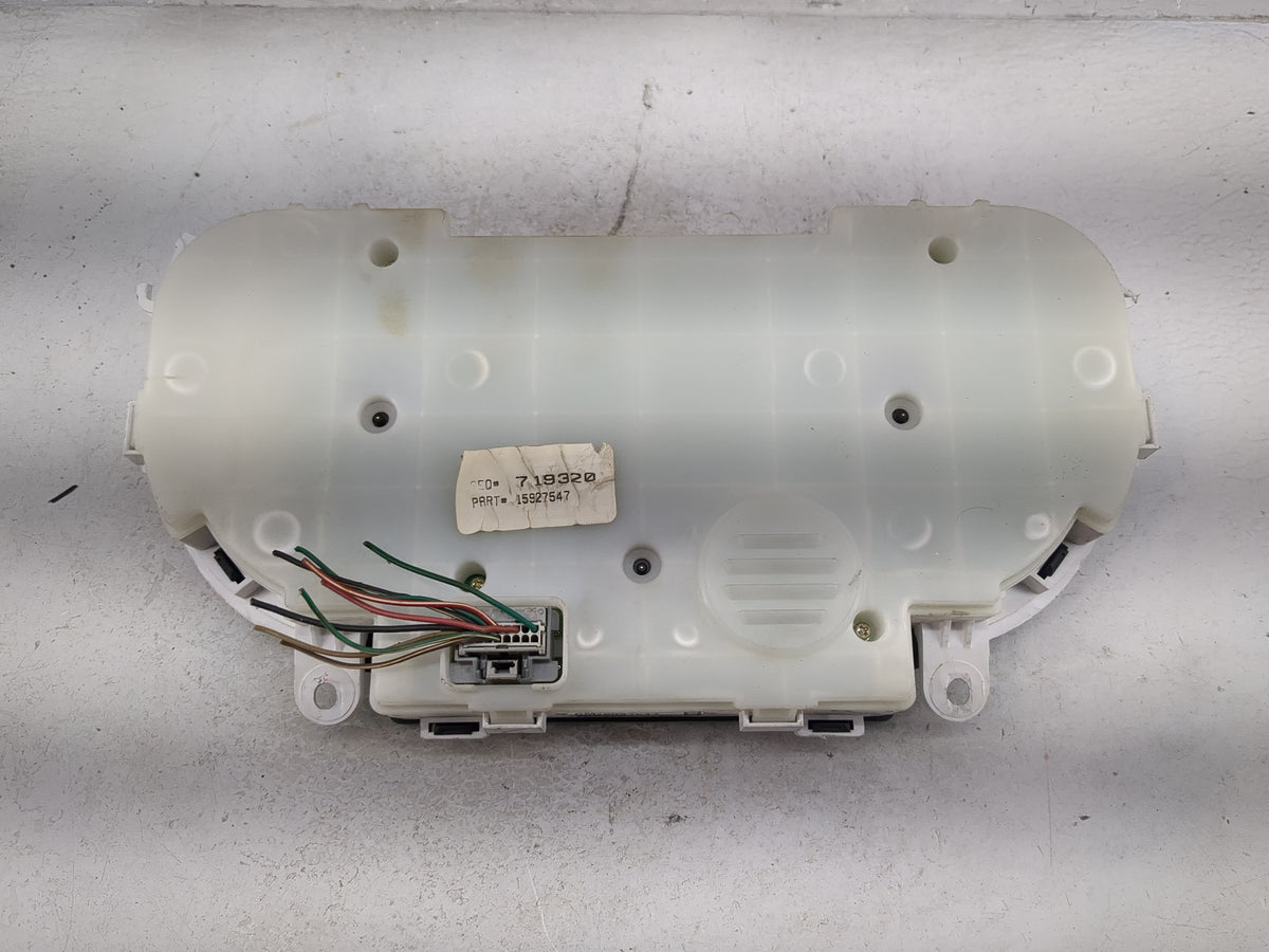 2008-2009 Pontiac G5 Instrument Cluster Speedometer Gauges P/N:15927547 Miles:92K Fits Fits 2008 2009 OEM Used Auto Parts - 