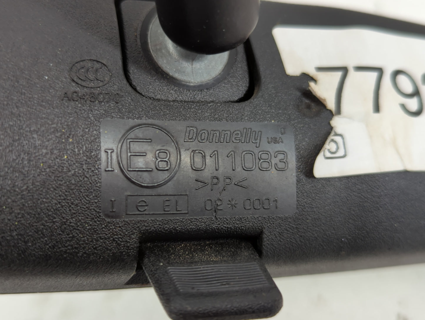 2007-2010 Pontiac G5 Interior Rear View Mirror Replacement OEM P/N:E8011083 Fits OEM Used Auto Parts - Oemusedautoparts1.com