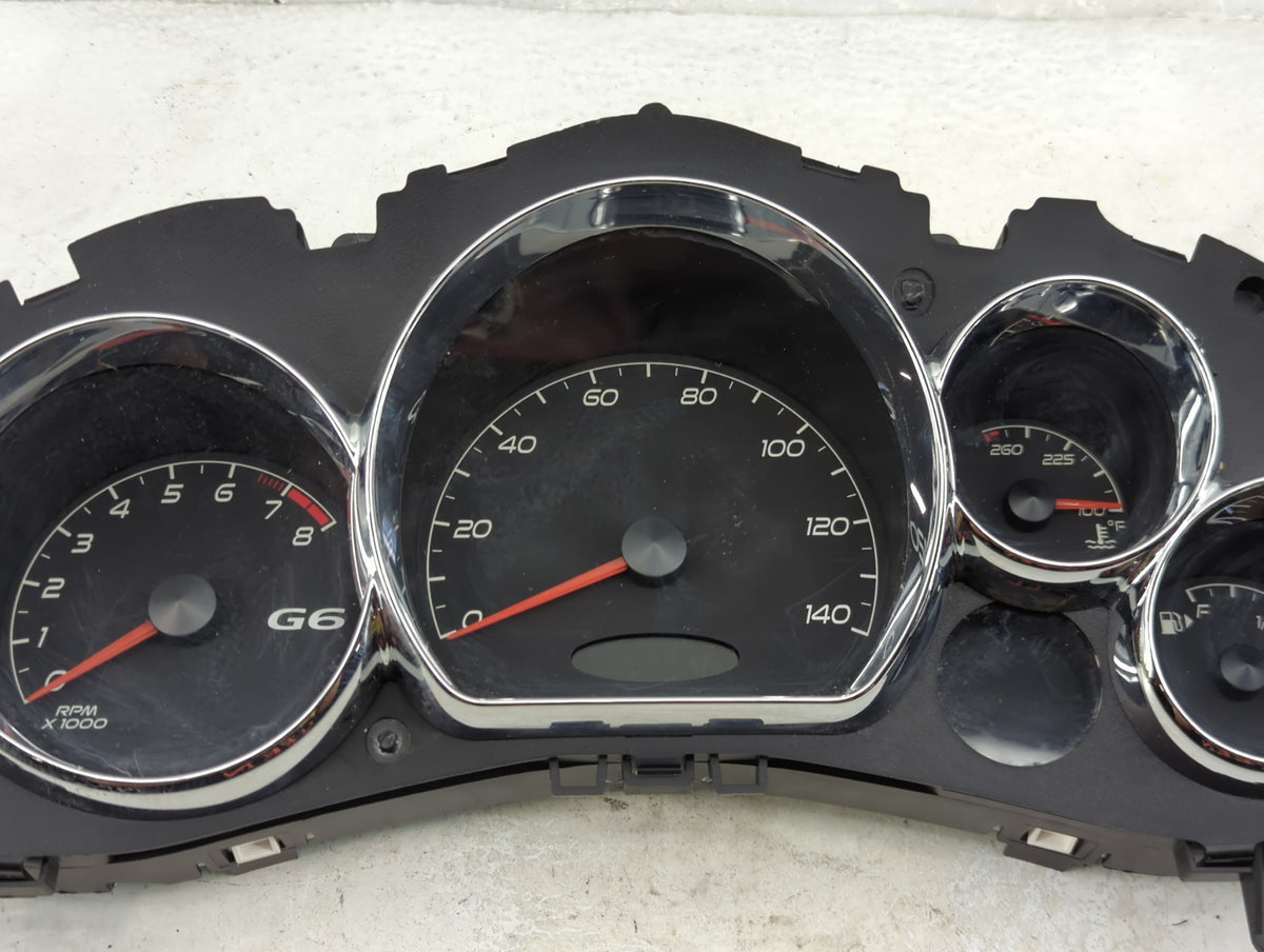 2008-2009 Pontiac G6 Instrument Cluster Speedometer Gauges Miles:163K Fits Fits 2008 2009 OEM Used Auto Parts - Oemusedautop