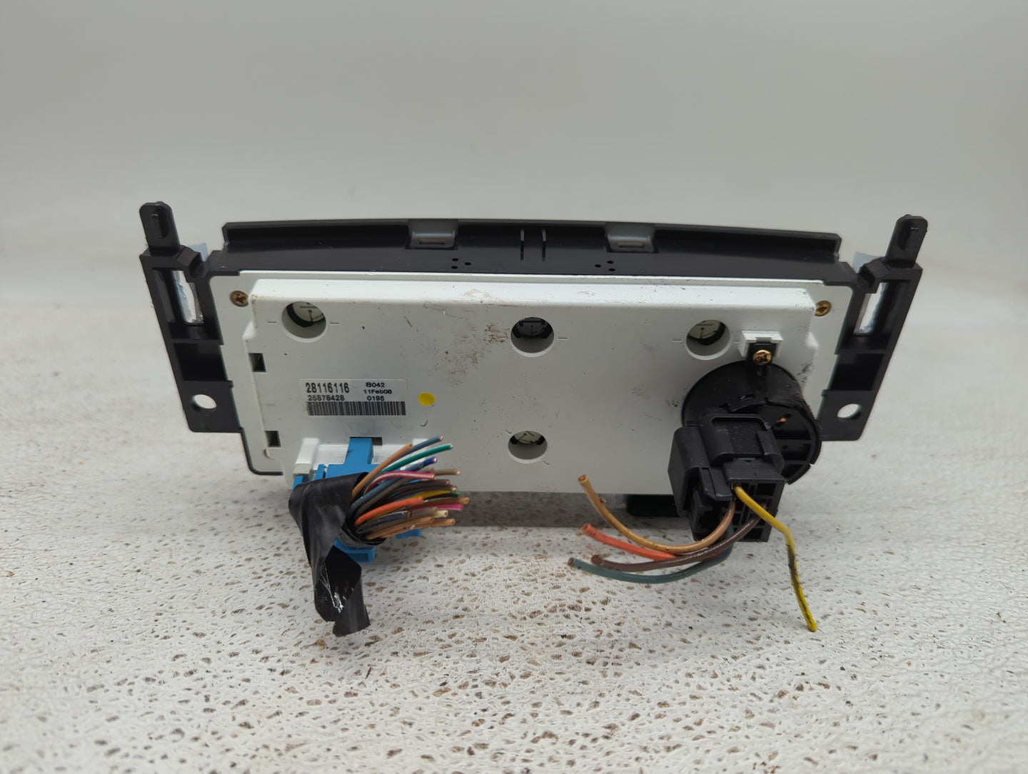 2005-2009 Pontiac G6 Climate Control Module Temperature AC/Heater Replacement P/N:28116116 Fits Fits 2005 2006 2007 2008 200