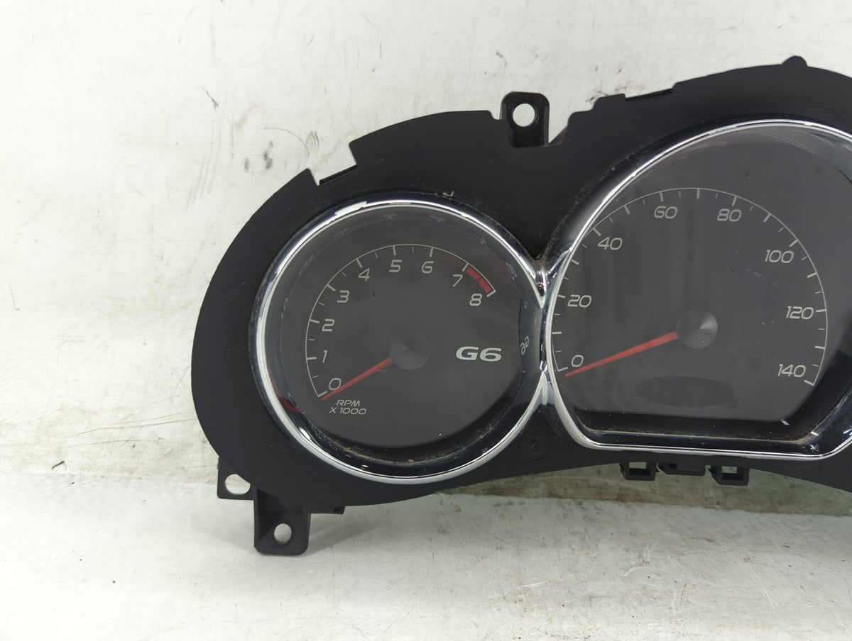 2008-2009 Pontiac G6 Instrument Cluster Speedometer Gauges P/N:15925798 16917778 Miles:72K Fits Fits 2008 2009 OEM Used Auto