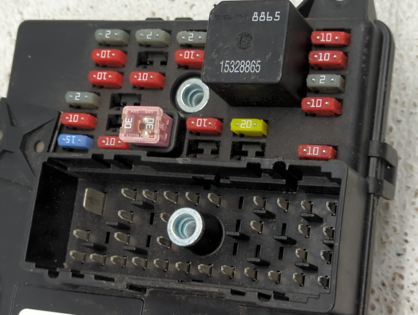 2008-2010 Pontiac G6 Body Control Module Bcm Inner Cabin Fuse Box - Oemusedautoparts1.com