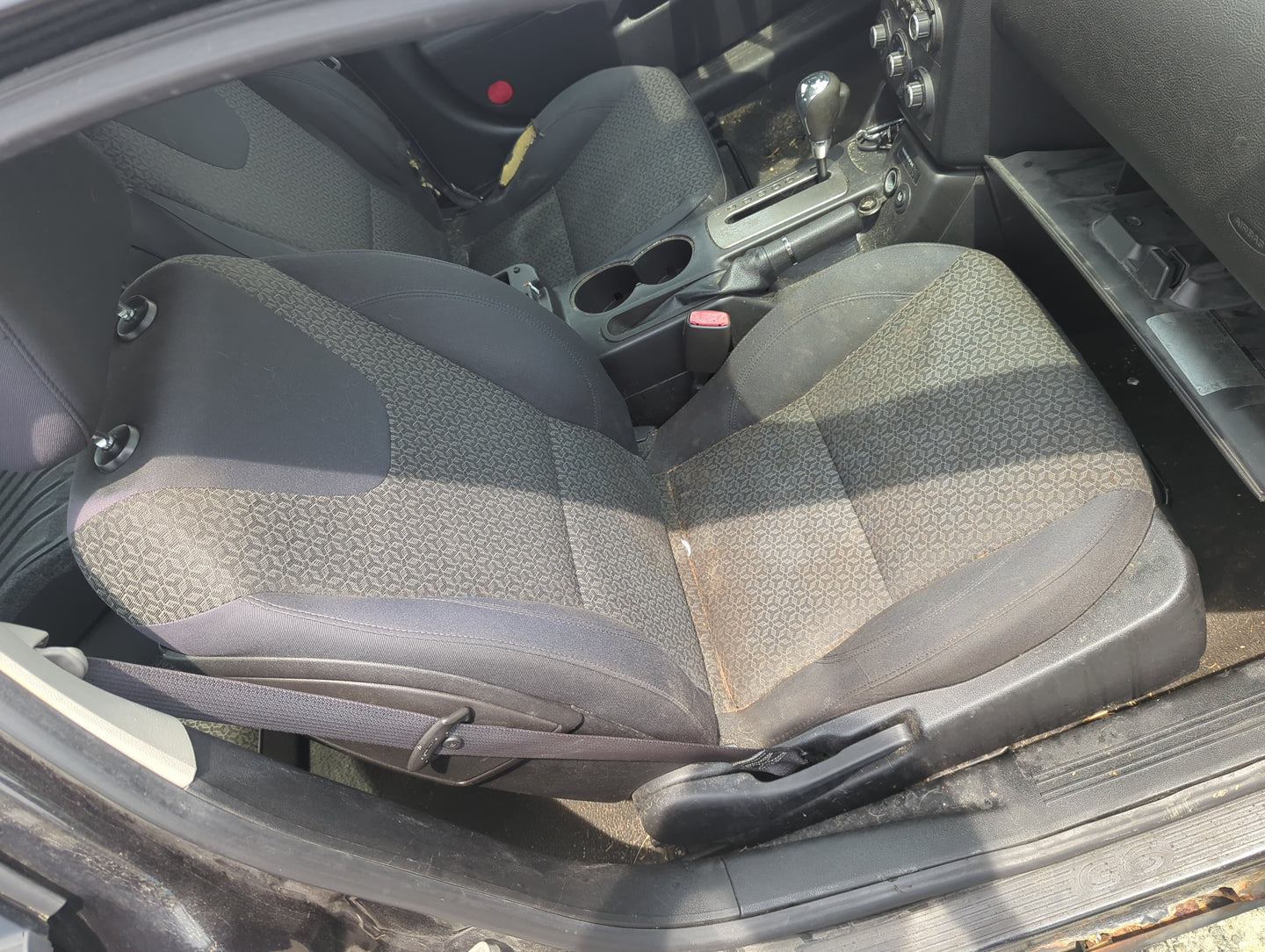 2008-2009 Pontiac G6 Passenger Front Seat Oem Grey - Oemusedautoparts1.com