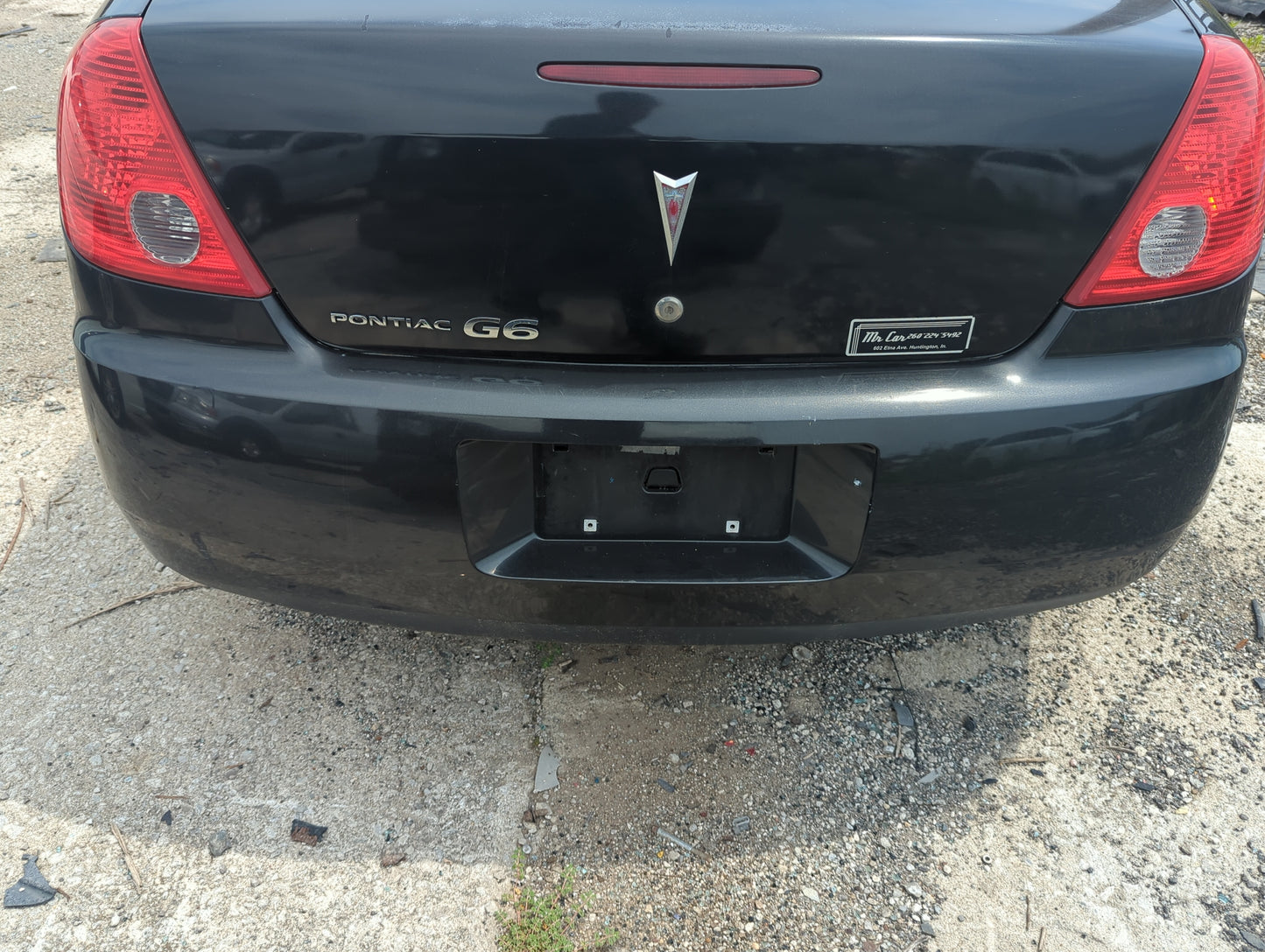 2008-2009 Pontiac G6 Rear Bumper Assembly Oem - Oemusedautoparts1.com