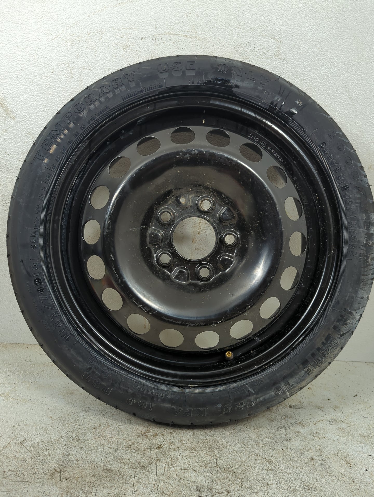 2005-2009 Pontiac G6 Spare Donut Tire Wheel Rim Oem - Oemusedautoparts1.com
