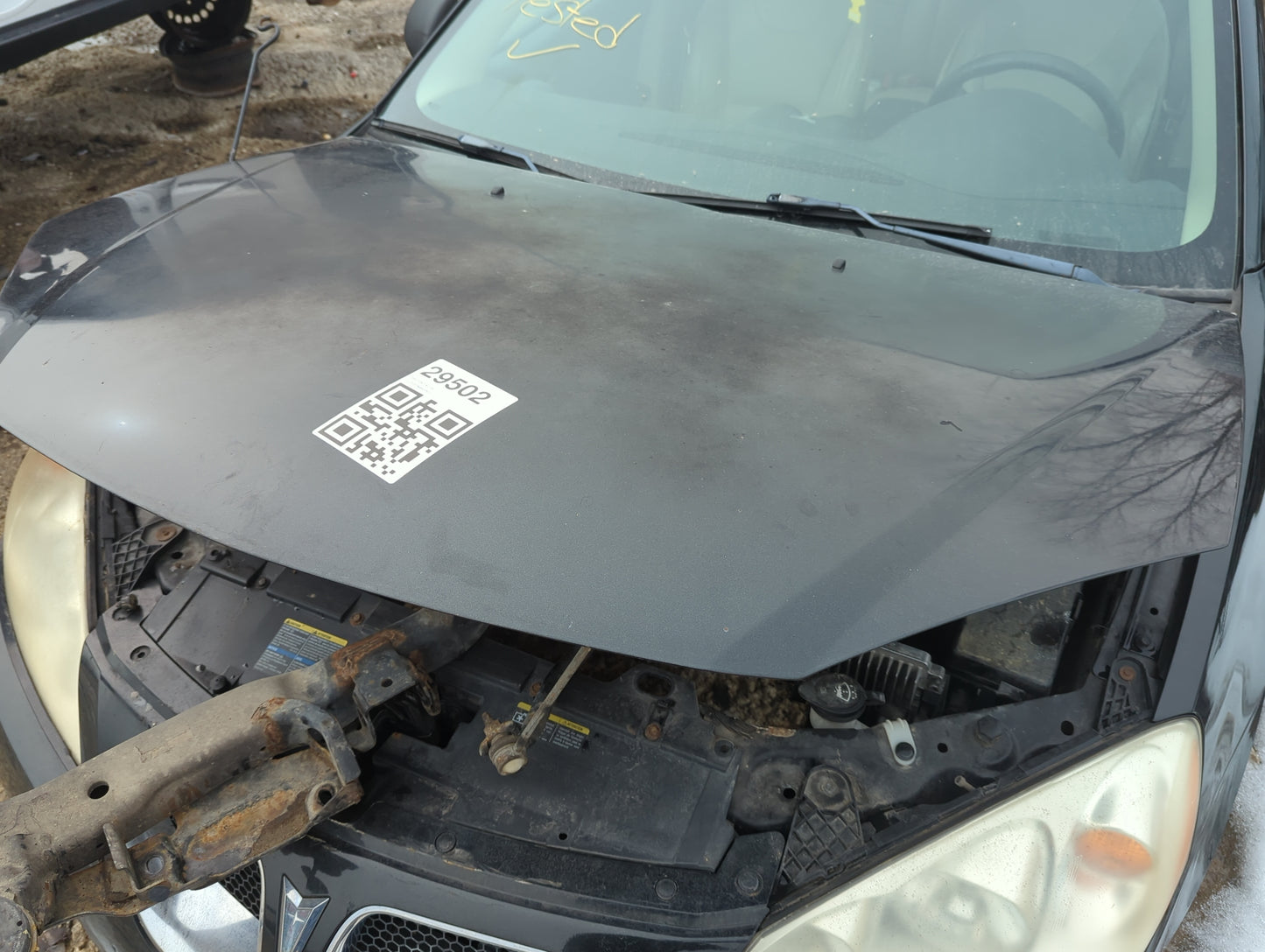 2005-2010 Pontiac G6 Hood Oem 1268852 - Oemusedautoparts1.com