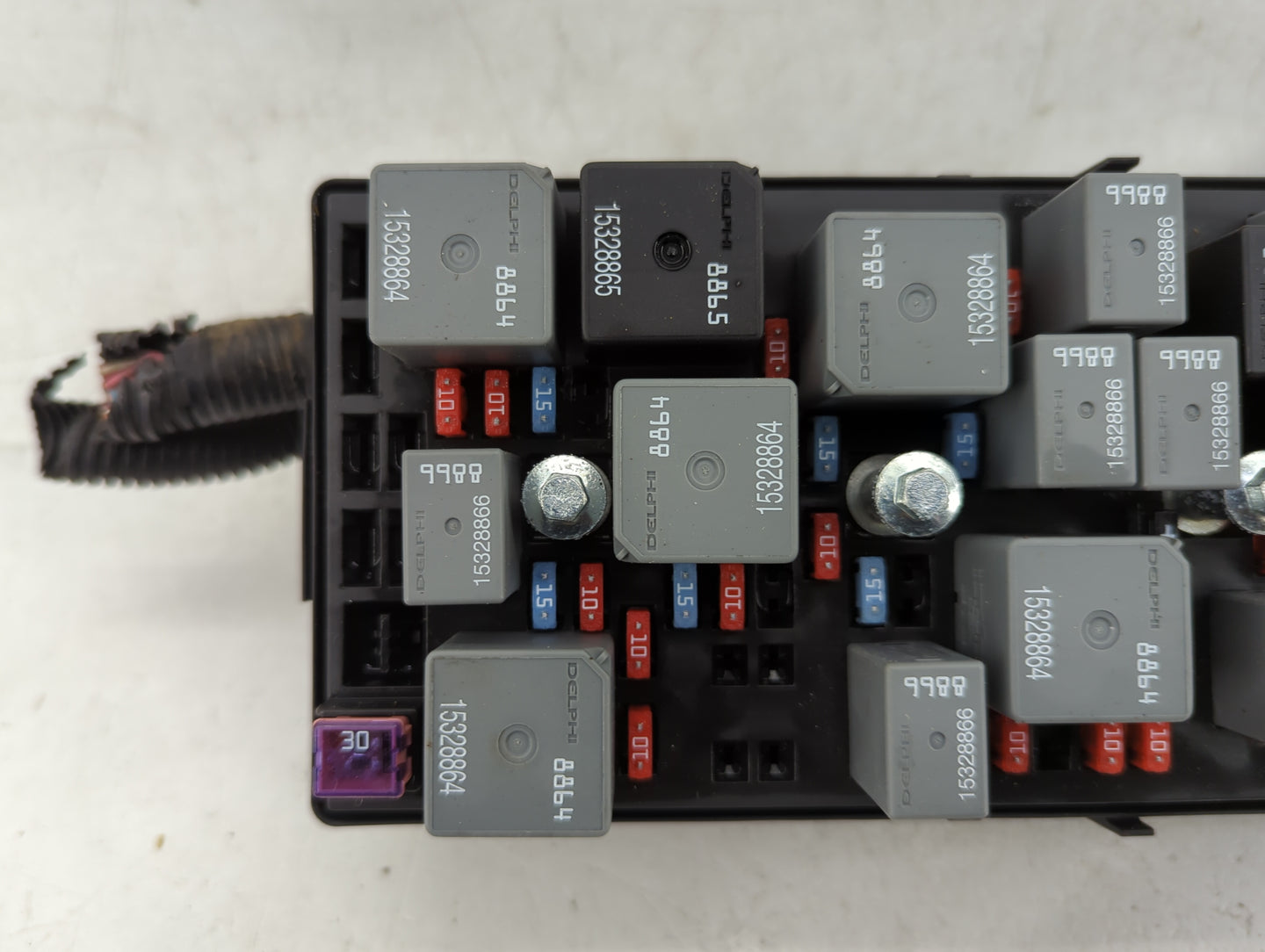 2008 Pontiac G6 Fusebox Fuse Box Panel Relay Module P/N:25883024-02 Fits OEM Used Auto Parts - Oemusedautoparts1.com