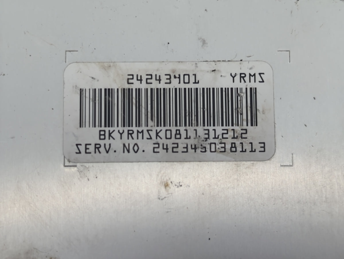 2008 Pontiac G6 PCM Engine Control Computer ECU ECM PCU OEM P/N:24243401 24234503 Fits OEM Used Auto Parts - Oemusedautopart