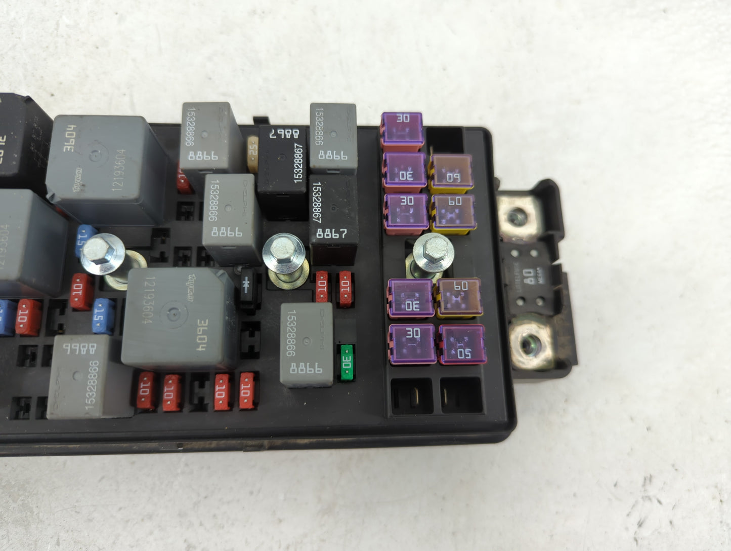 2008 Pontiac G6 Fusebox Fuse Box Panel Relay Module P/N:13573532 Fits OEM Used Auto Parts - Oemusedautoparts1.com