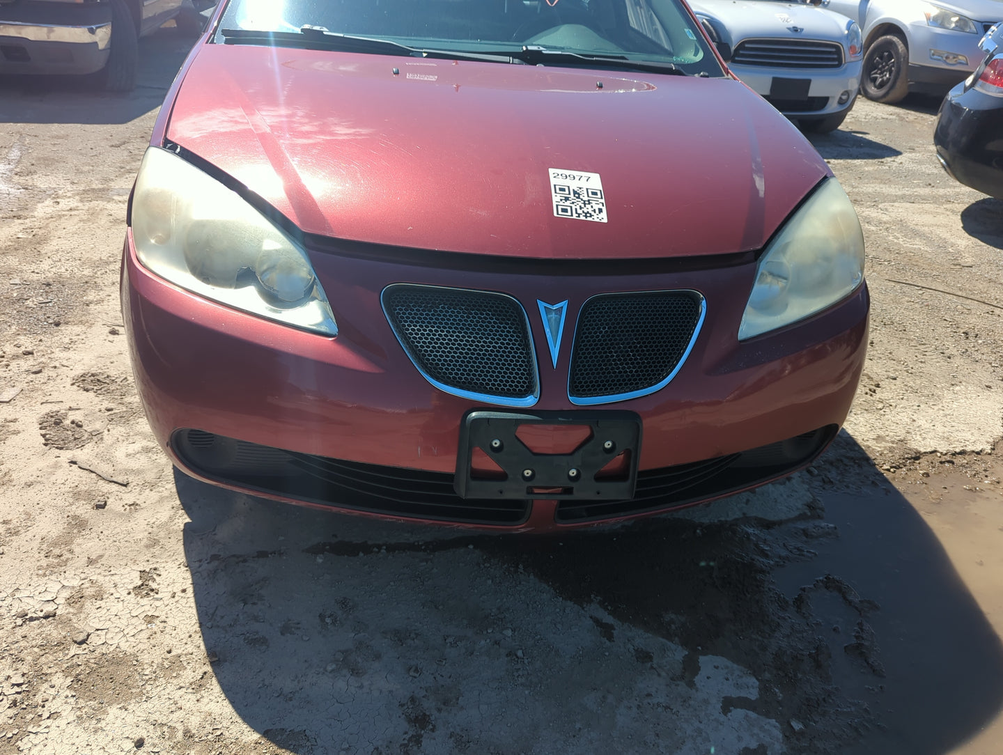 2005-2009 Pontiac G6 Front Grille Bumper Not Included 5017327 - Oemusedautoparts1.com