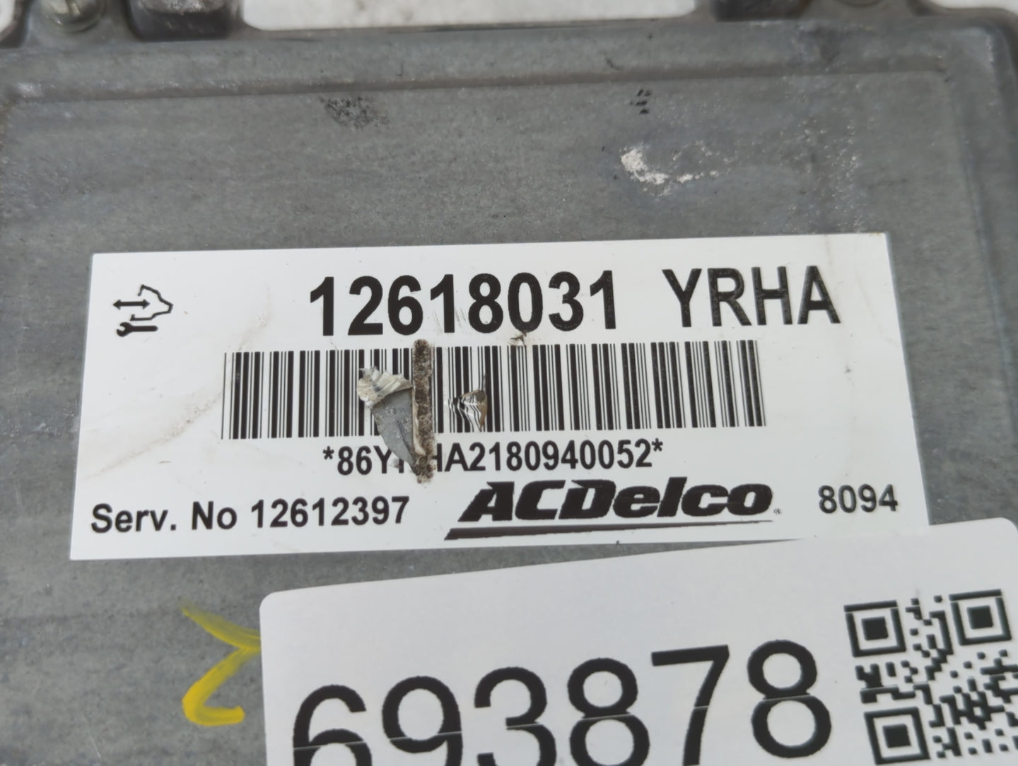 2008-2010 Pontiac G6 PCM Engine Control Computer ECU ECM PCU OEM P/N:12618031 Fits Fits 2007 2008 2009 2010 2011 2012 OEM Us