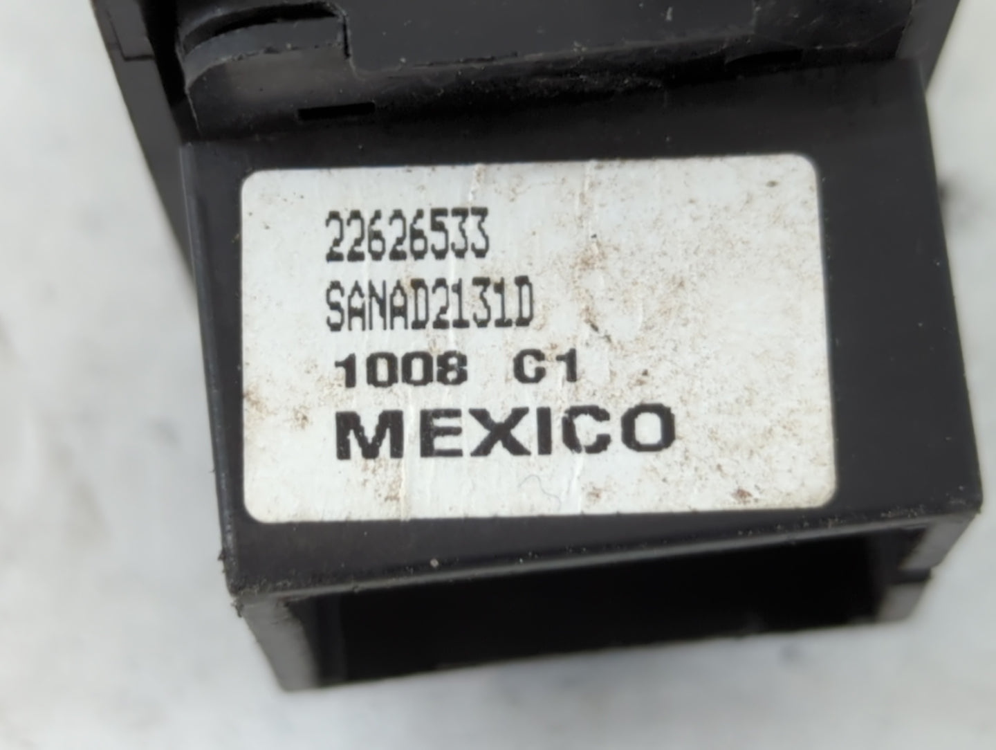 2006-2008 Pontiac G6 Master Power Window Switch Replacement Driver Side Left P/N:22626533 Fits Fits 2006 2007 2008 OEM Used 