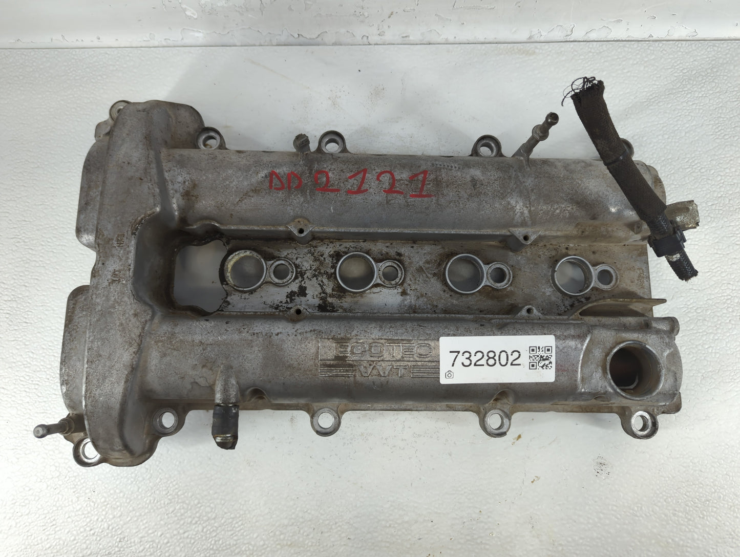 2008 Pontiac G6 Driver Left Cylinder Head Valve Cover Fits OEM Used Auto Parts - Oemusedautoparts1.com
