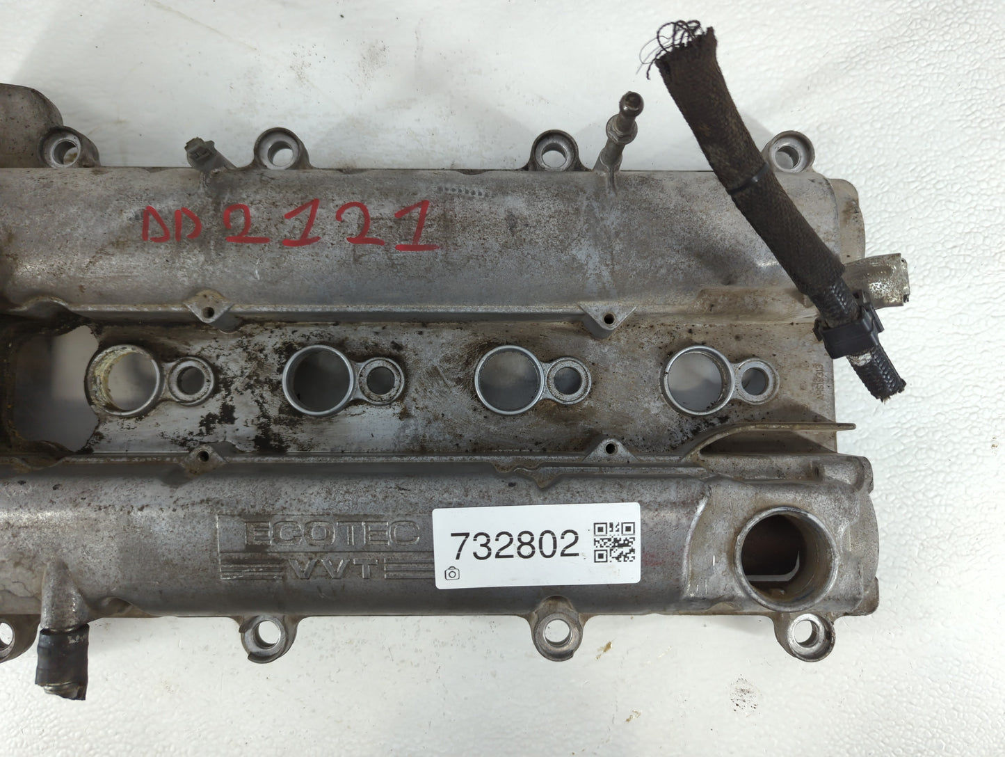 2008 Pontiac G6 Driver Left Cylinder Head Valve Cover Fits OEM Used Auto Parts - Oemusedautoparts1.com