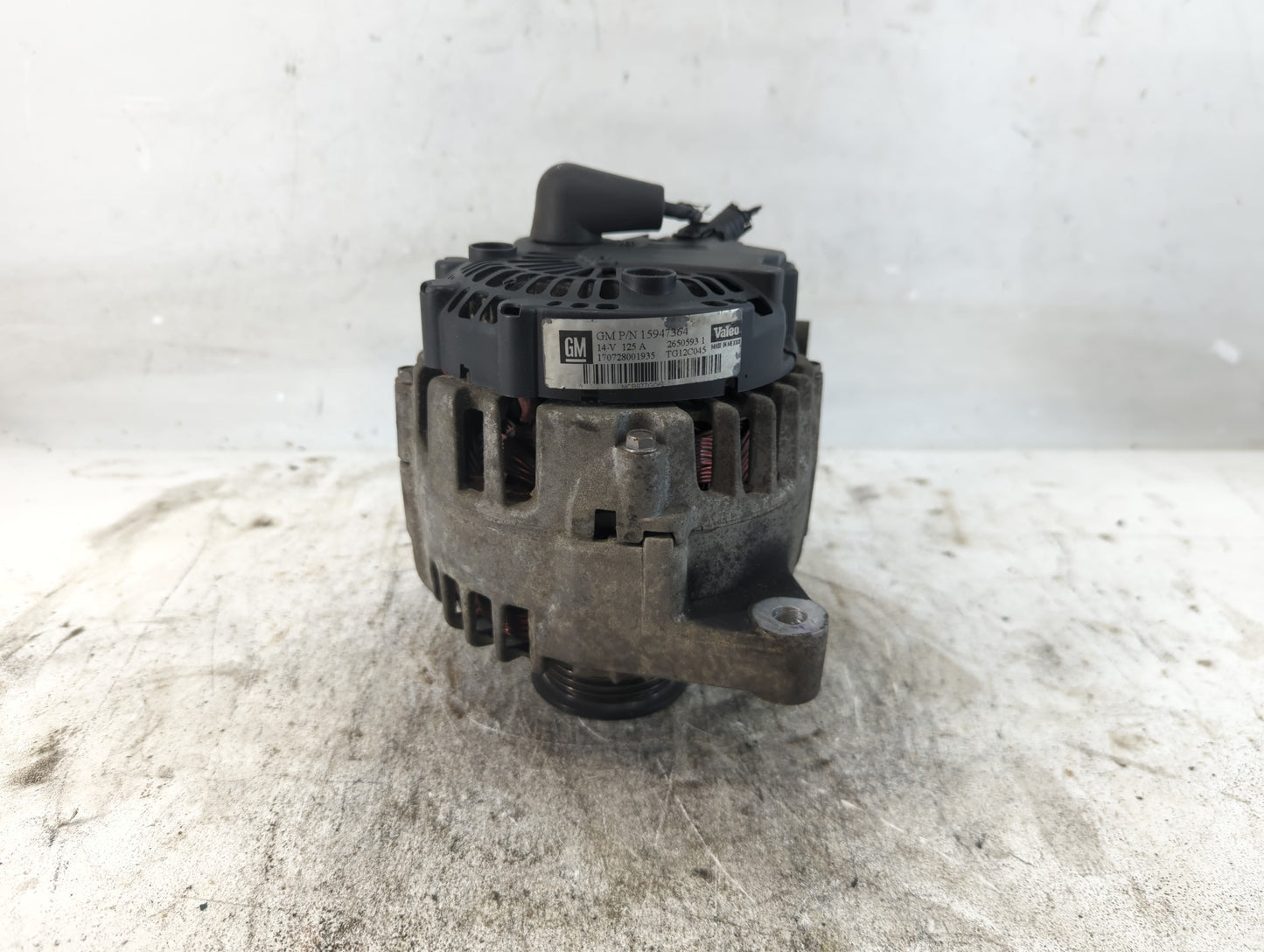 2008 Pontiac G6 Alternator Replacement Generator Charging Assembly Engine OEM P/N:15947364 Fits OEM Used Auto Parts - Oemuse
