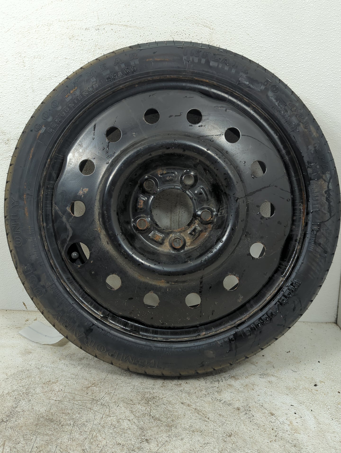 2004-2008 Pontiac Grand Prix Spare Donut Tire Wheel Rim Oem 1261381 - Oemusedautoparts1.com